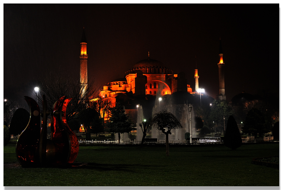 Hagia Sophia zu später Stunde