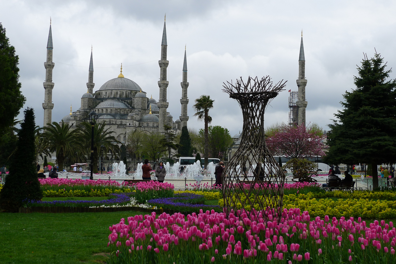 Hagia Sophia zur Zeit des Tulpenfestes