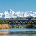 Hagneck Wasserkraftwerk am Bielersee