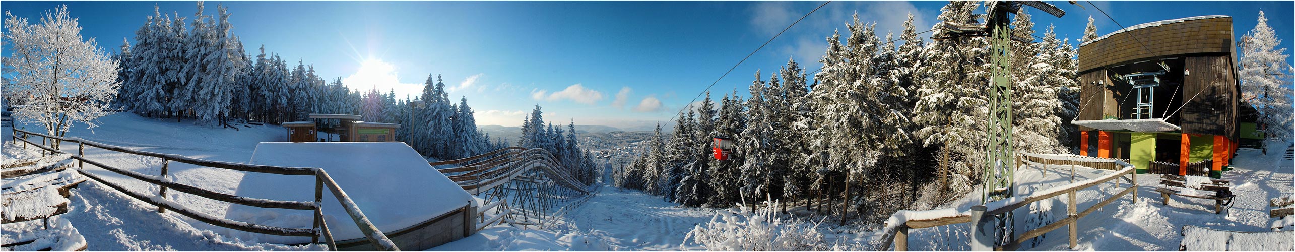 Hahnenklee vom Bocksberg