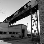 Haidemühl mitten in der Glasfabrik