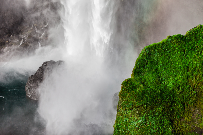 Háifoss en détail