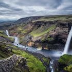 Haifoss Wasserfall, Island