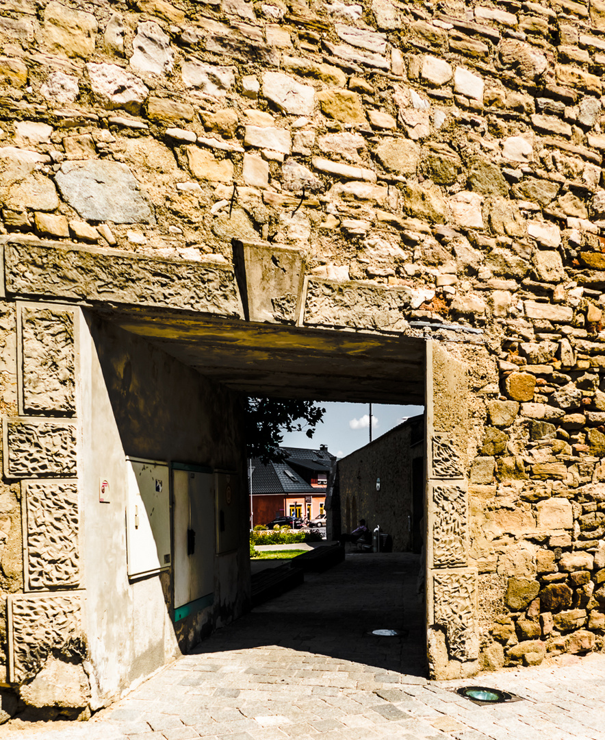 Hainburg: Durchblick (Ungartor)