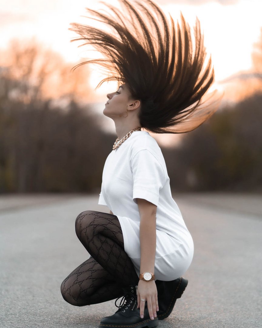 Hair flip