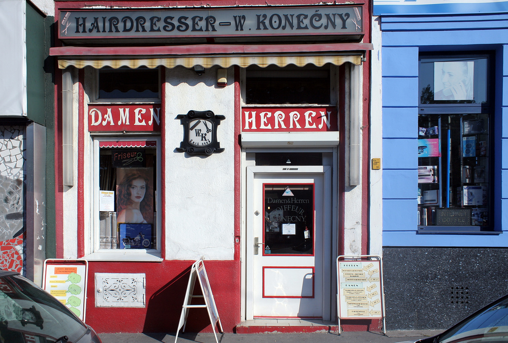 Hairdresser W. Konecny