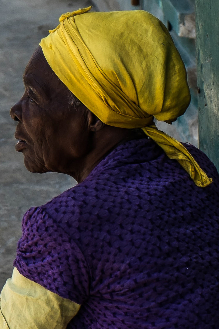 Haiti | A beautiful Haitian lady