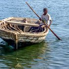 Haiti - a boy on the ocean