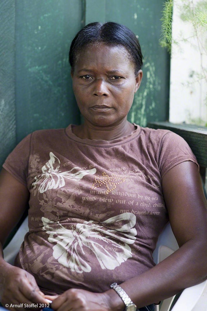 Haitianische Landarbeiterfrau #1