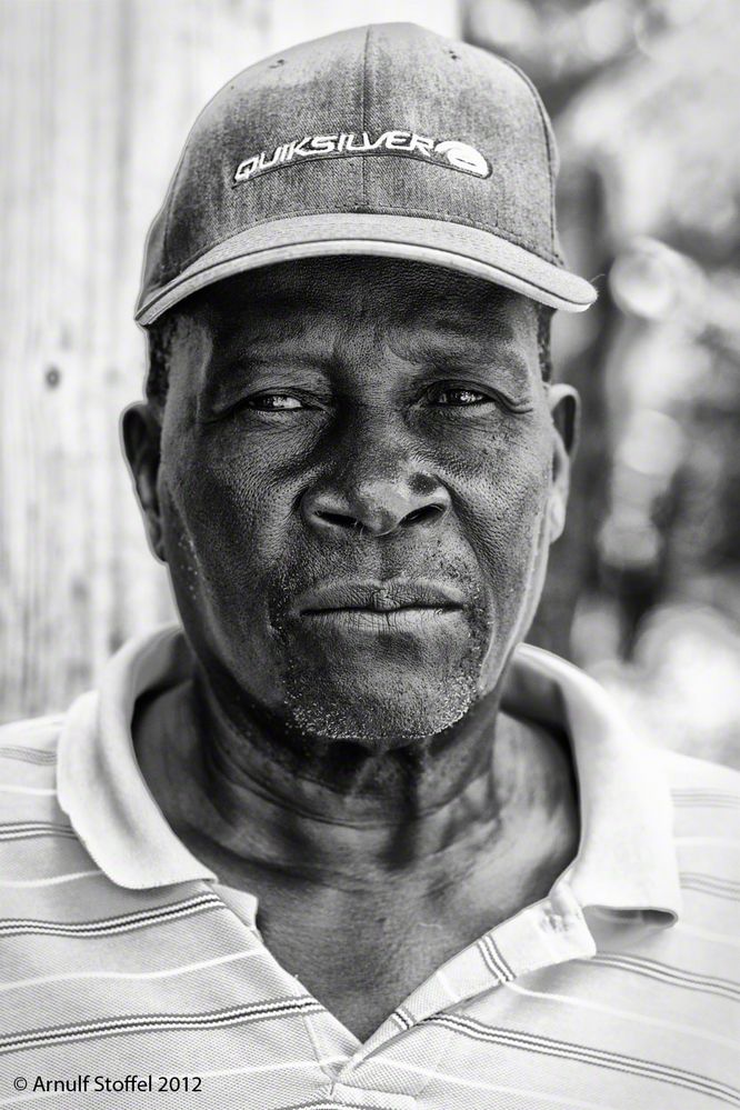 Haitianischer Zuckerrohrarbeiter
