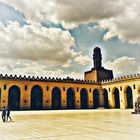 Hakem mosque, moez street, old Cairo, egypt. 