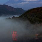 Hakone Schrein am Fujisan