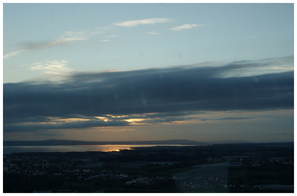 Halb überm Bodensee!