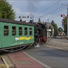 Halbbeschrankter Bahnübergang! 