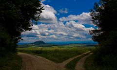 Halber Weg - Blumberg nach Engen - halten Sie sich links...