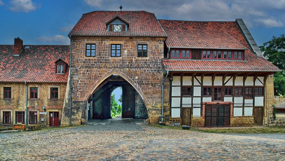 Halberstadt Kloster St. Burchardi Foto & Bild world, dokumentation