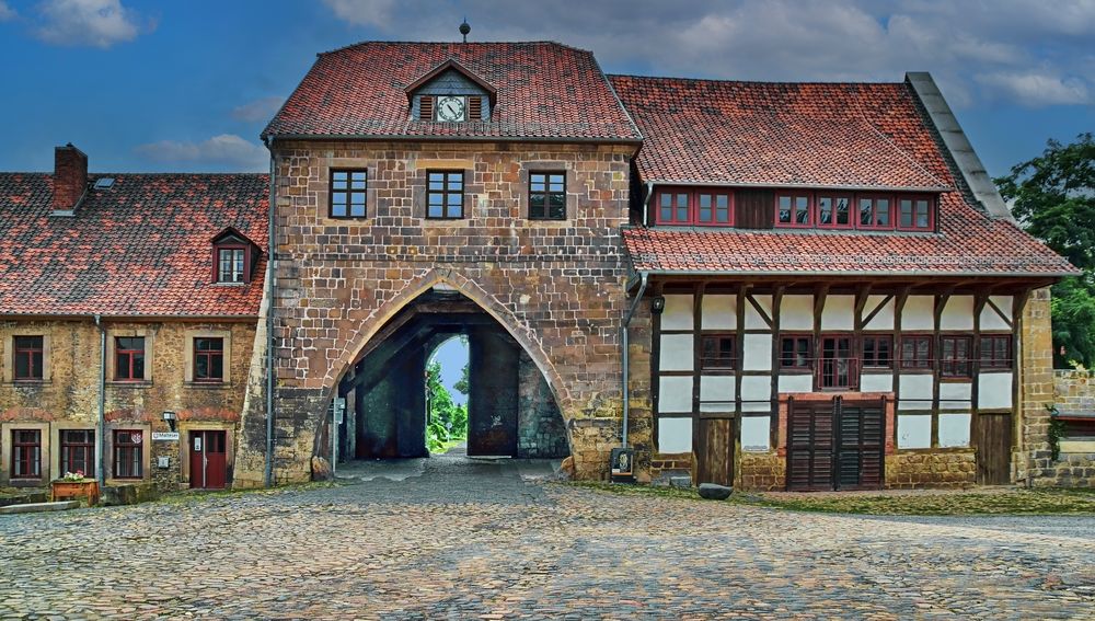 Halberstadt  - Kloster St. Burchardi 