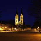 Halberstädter Dom bei Nacht