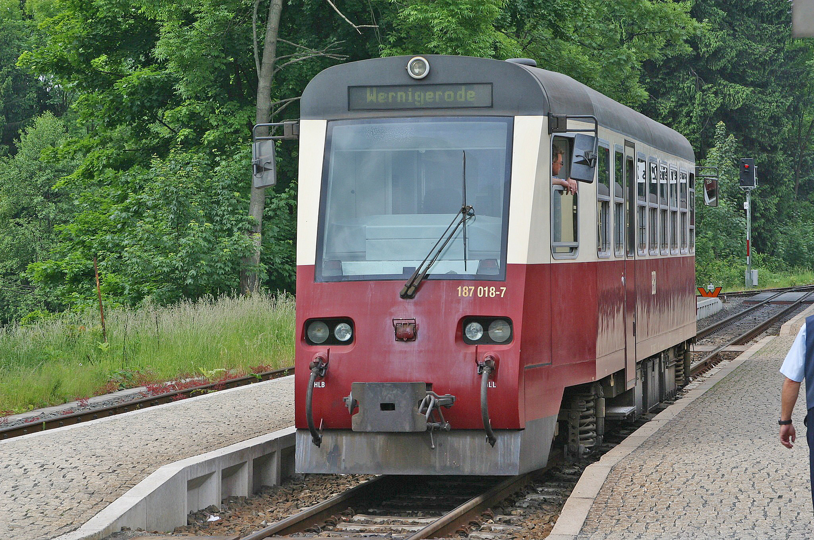 Halberstädter Triebwagen der Harzer Schmalspurbahnen