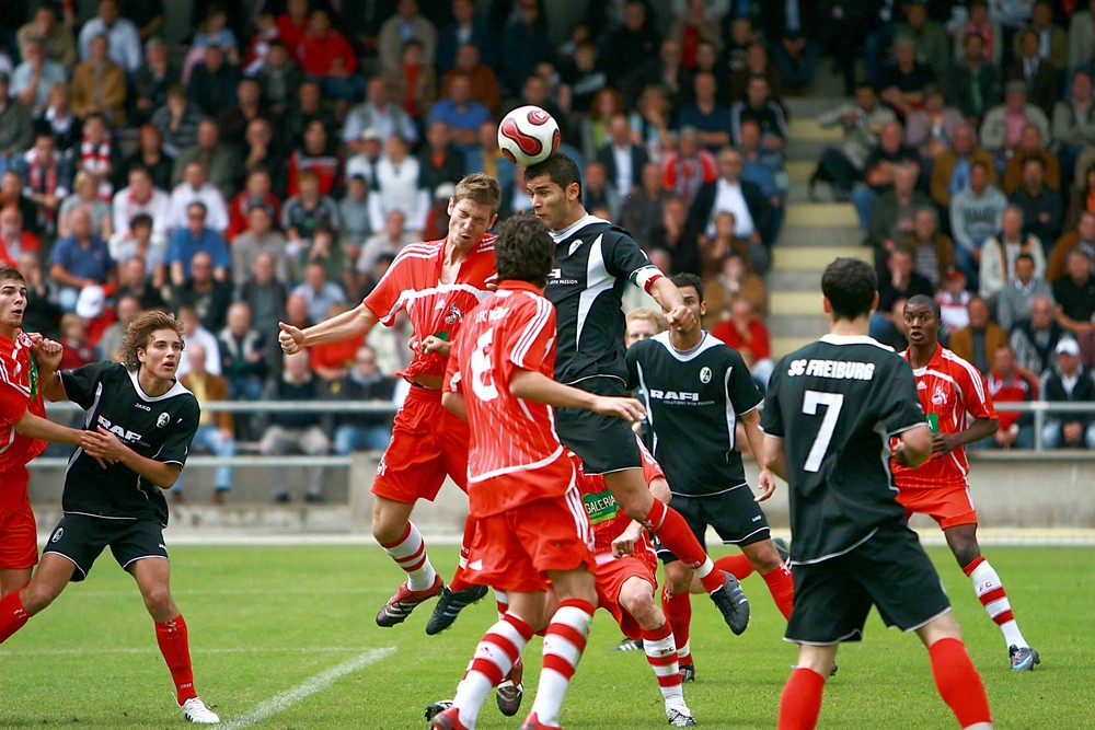 Halbfinalrückspiel um die Deutsche Meisterschaft 1.FC Köln - SC Freiburg