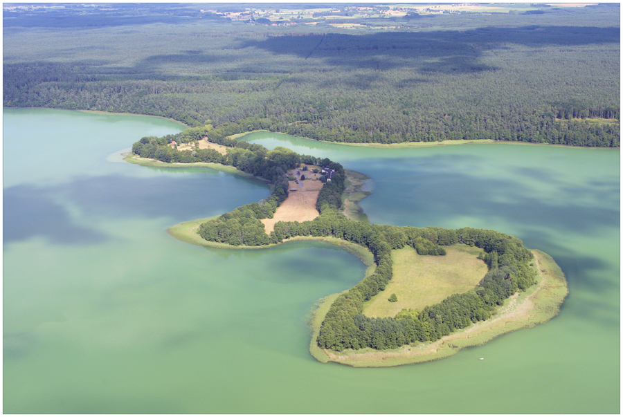 Halbinsel Lalka auf dem Lanskiesee