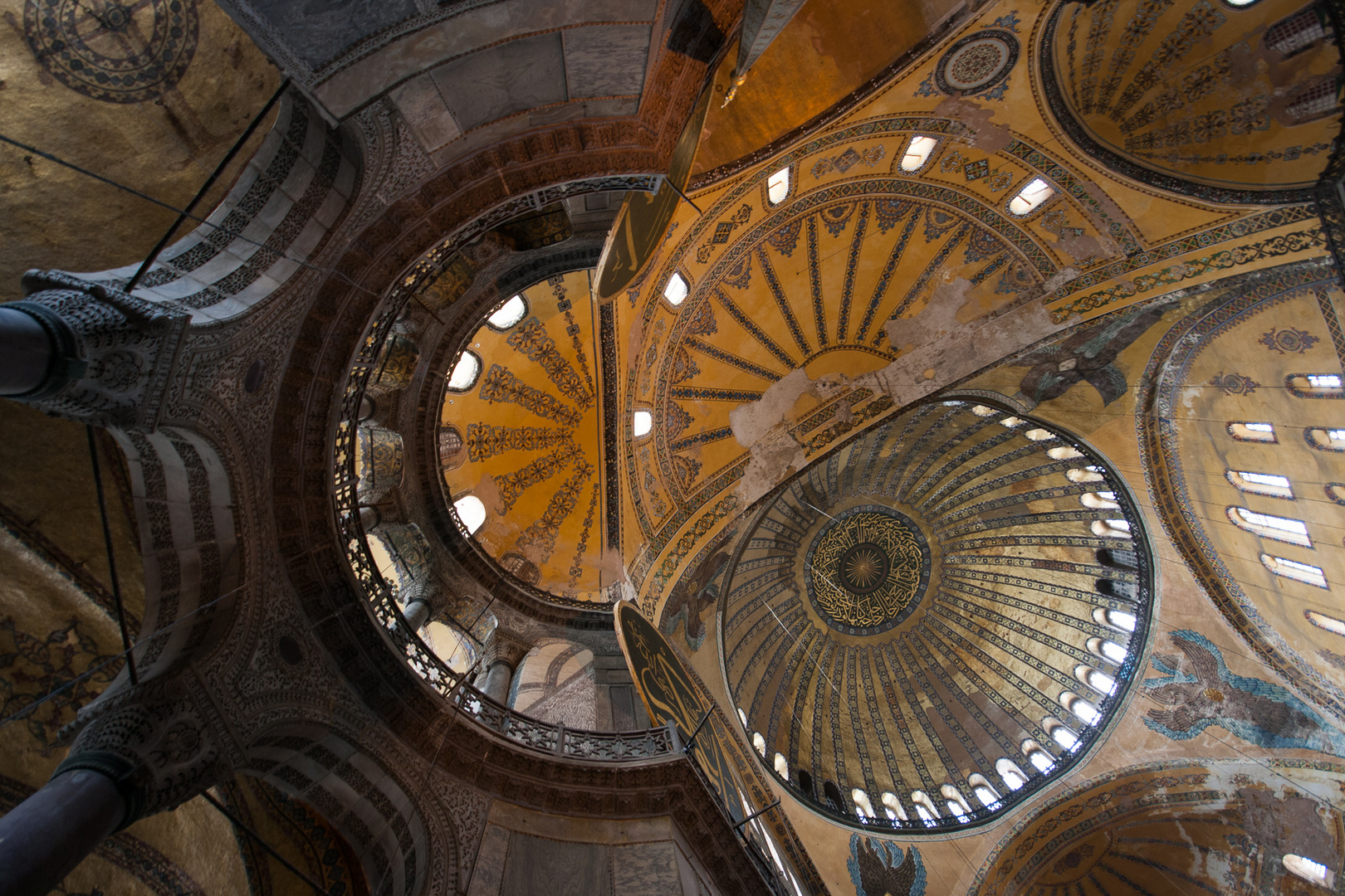 Halbkreis-Komposition in der Hagia Sophia