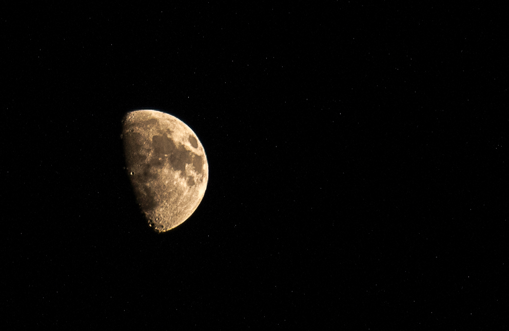 Halbmond Foto & Bild mondaufnahmen, himmel & universum, natur Bilder