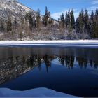 Halbmond im Crestasee