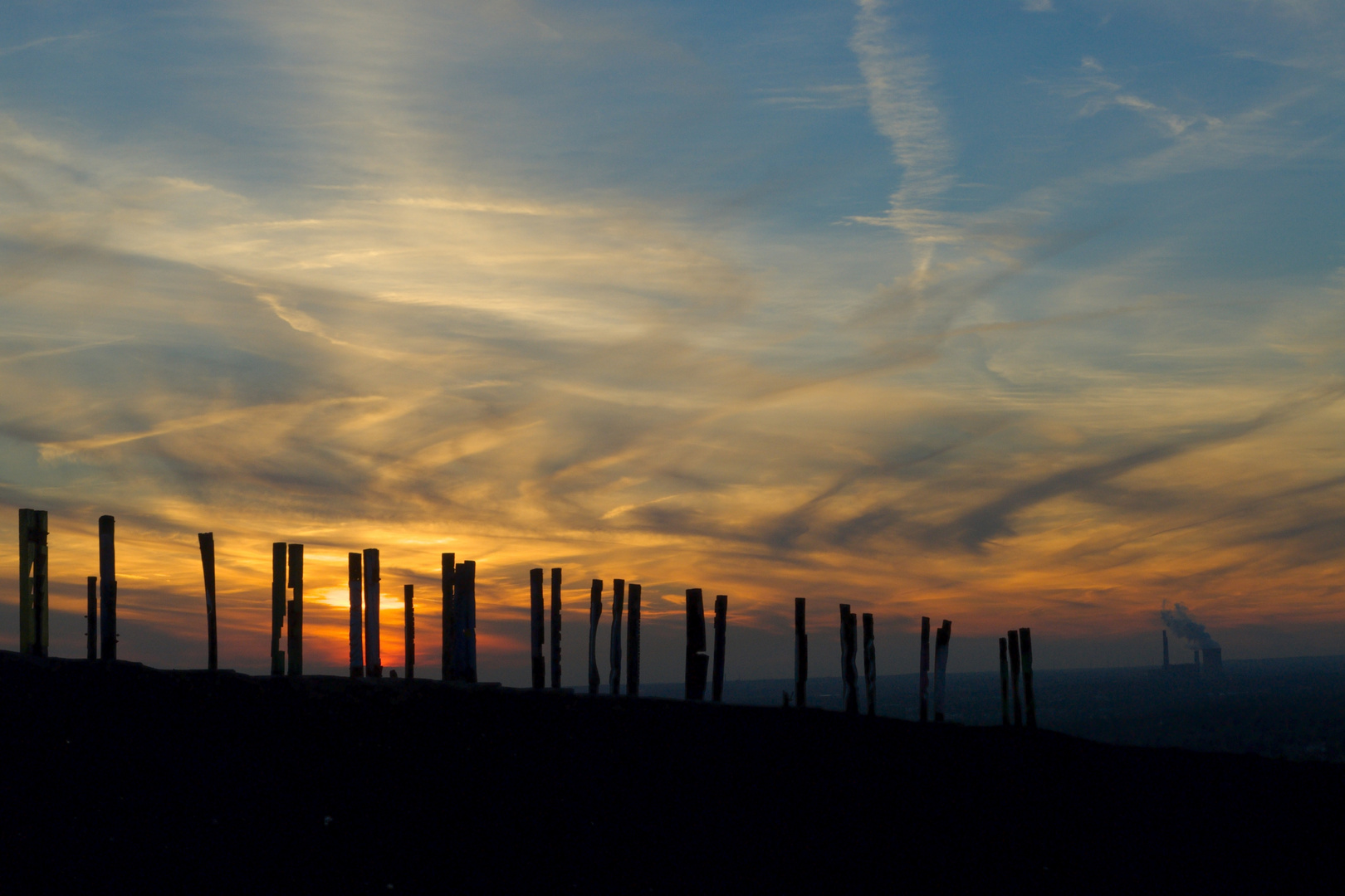 Halde Haniel Bottrop sunset