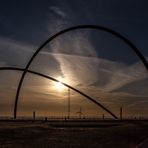 Halde Hoheward in Herten....(Das Horizont-Observatorium)