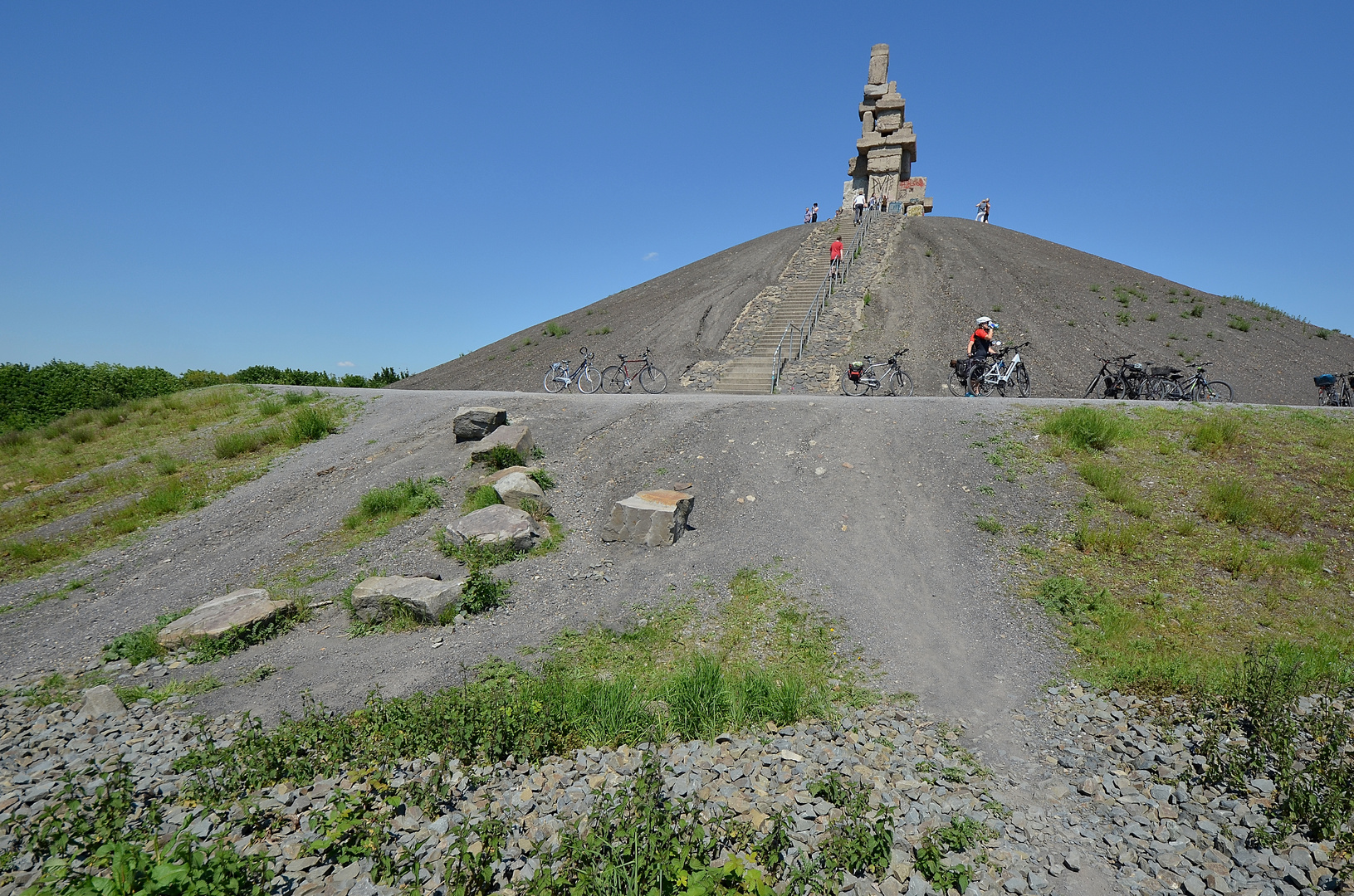 Halde Rheinelbe / Gelsenkirchen .