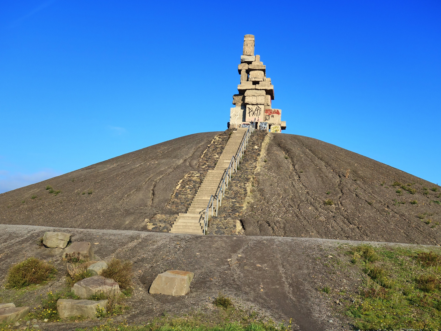 Halde Rheinelbe in Gelsenkirchen Ückendorf