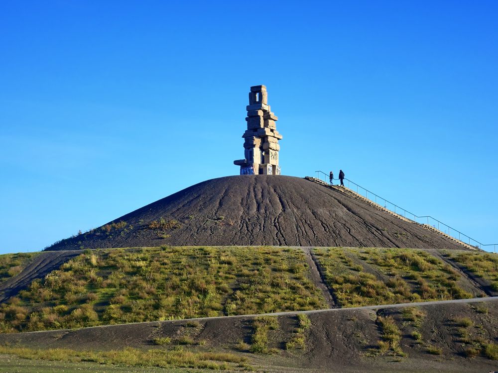 Halde Rheinelbe in Gelsenkirchen Ückendorf