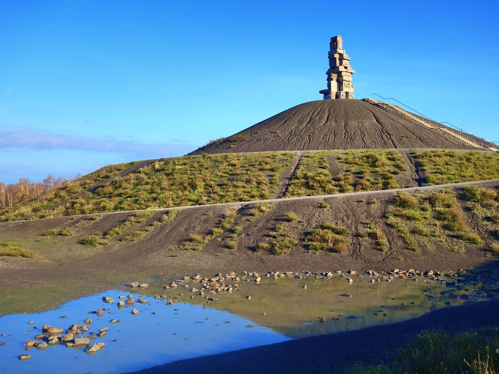 Halde Rheinelbe in Gelsenkirchen Ückendorf