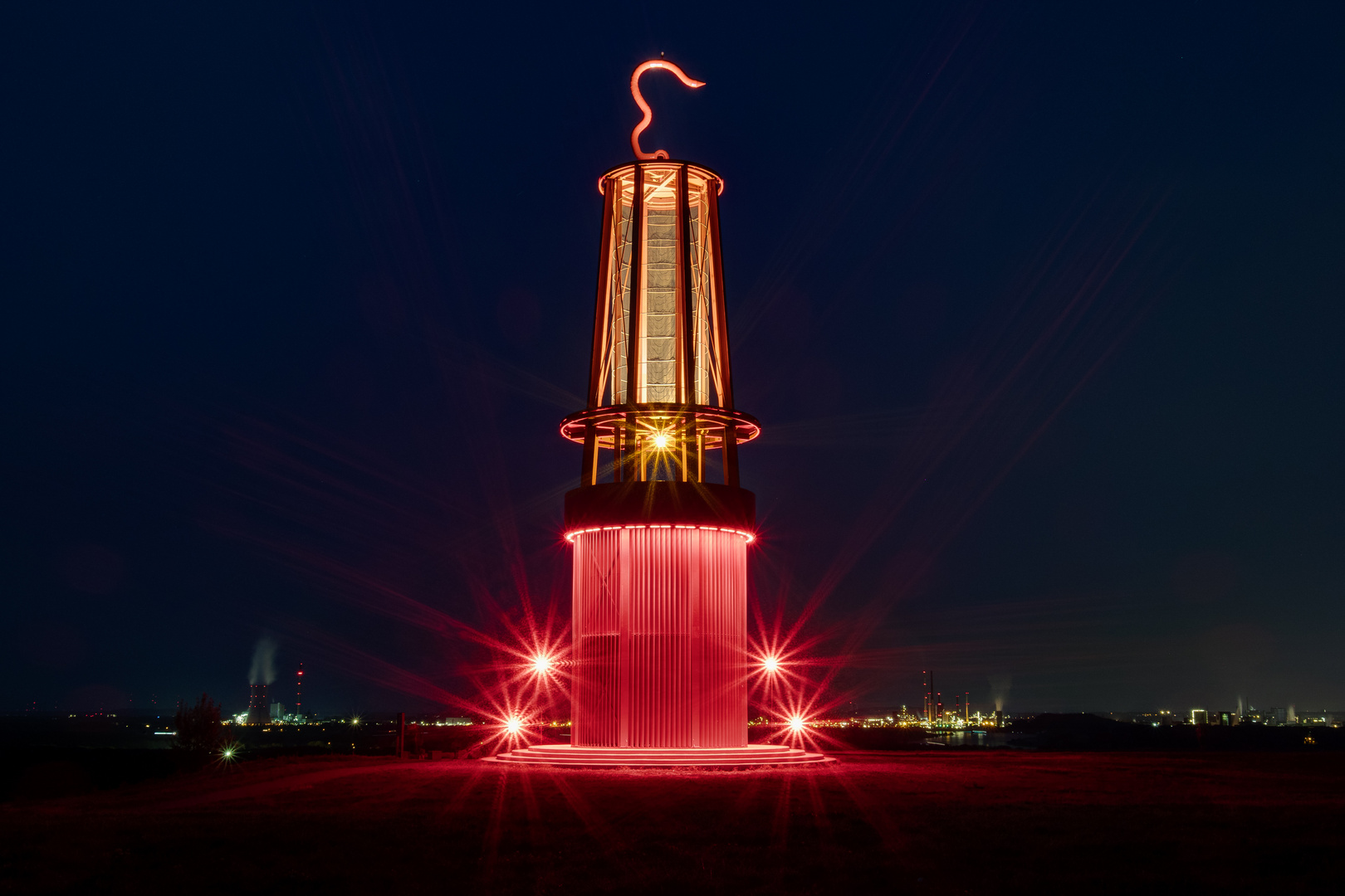 Halde Rheinpreußen - Das Geleucht