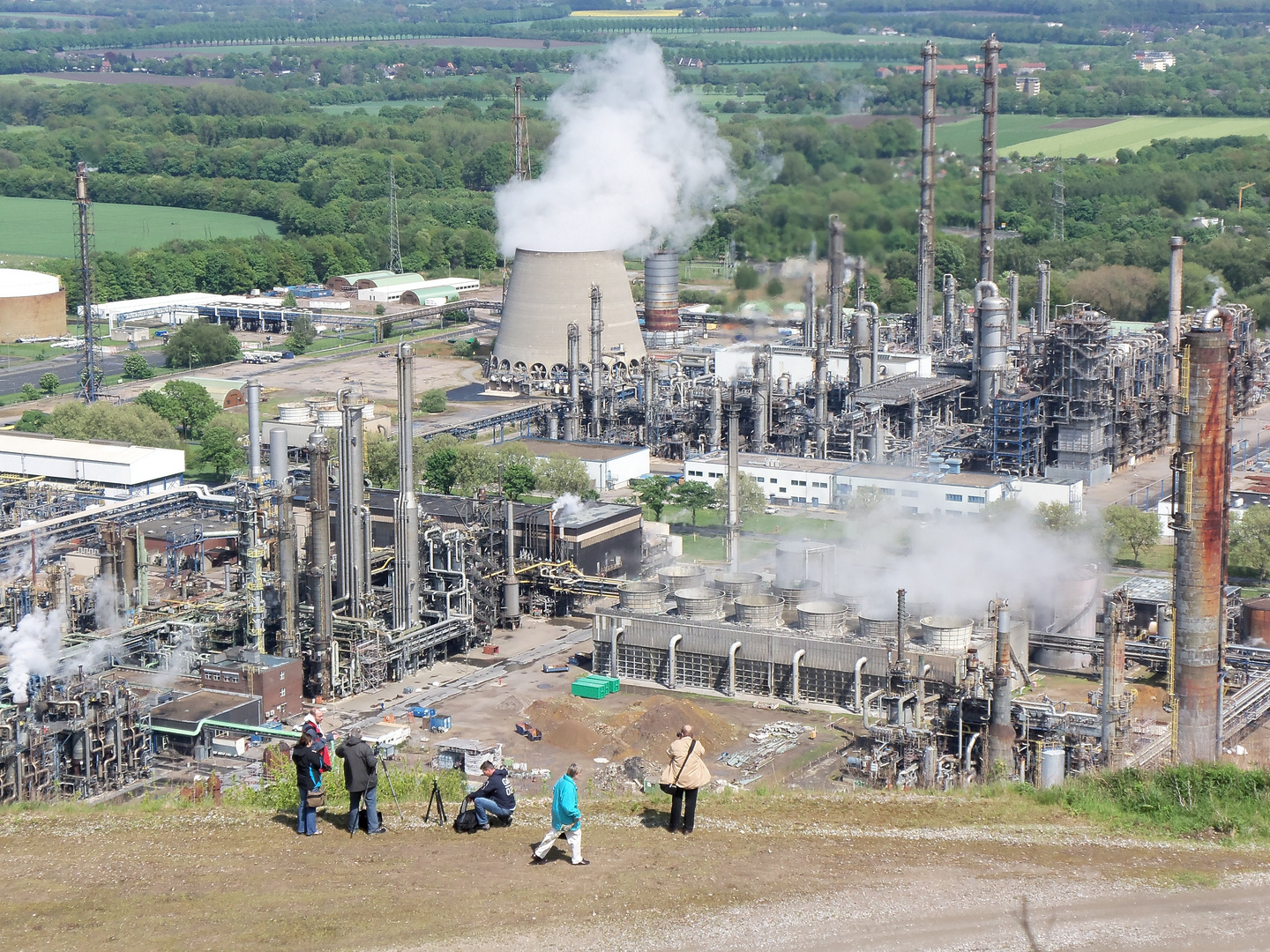 Halde Scholven Industrie bestaunen