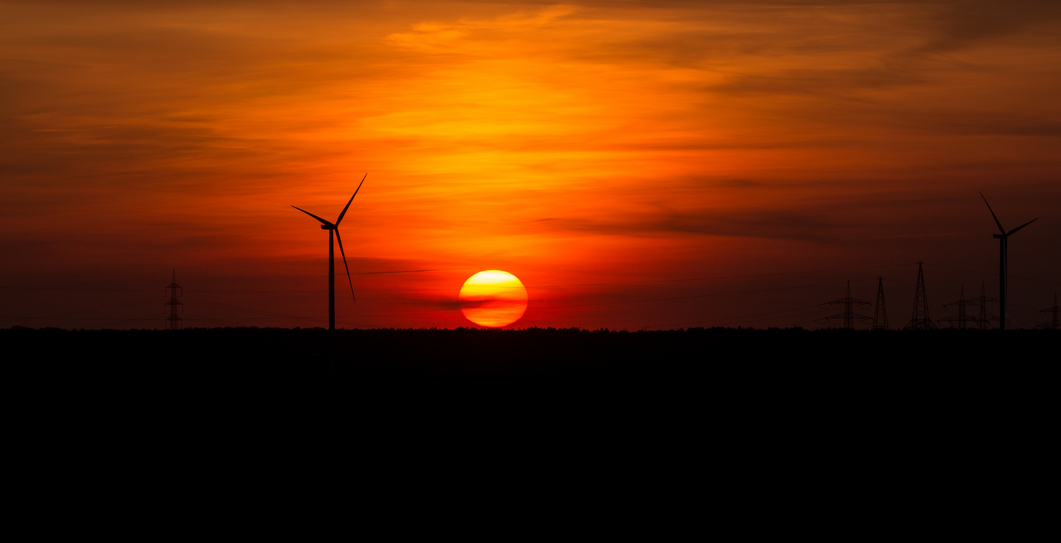 Halde Scholven Sonnenuntergang 2