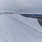 Haldenmotive, hier: Aussicht vom Plateau der Halde Göttelborn