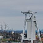 Haldenmotive, hier: Blick vom Plateau der Halde Göttelborn auf den Weißen Riesen 