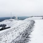 Haldenmotive, hier: Winter auf der Halde Göttelborn/Saar