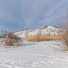 Haldenmotive, hier: Winterimpressionen auf der Bergehalde Göttelborn/Saar (5)