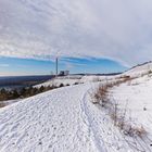 Haldenmotive, hier: Winterimpressionen auf der Bergehalde Göttelborn/Saar (7)