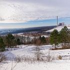 Haldenmotive, hier: Winterimpressionen auf der Bergehalde Göttelborn/Saar (8)