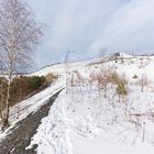 Haldenmotive, hier: Winterimpressionen auf der Bergehalde Göttelborn/Saar (9)