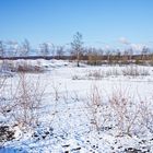 Haldenmotive, hier: Winterimpressionen auf der Halde Lydia Camphausen (Saarland)  (8)