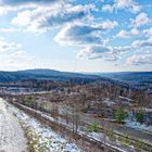 Haldenmotive, hier: Winterimpressionen auf der Halde Lydia Camphausen (Saarland)