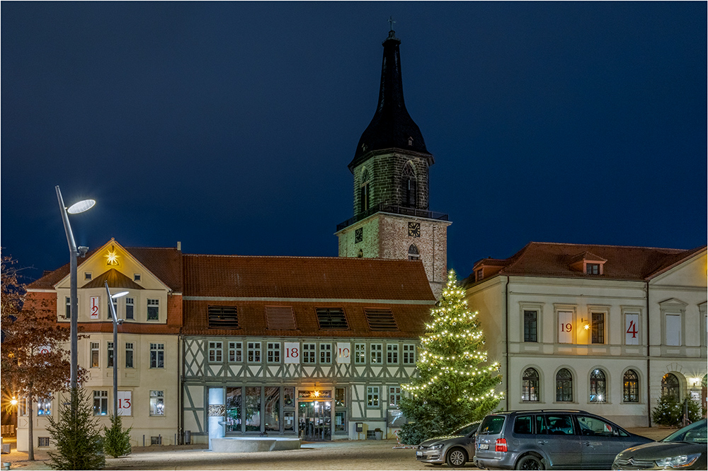 Haldensleben auf dem Marktplatz