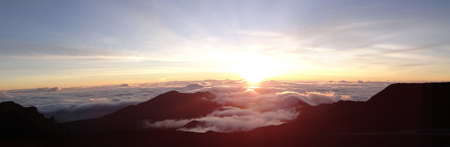 Haleakala Krater - Sunrise auf 3055m Höhe !