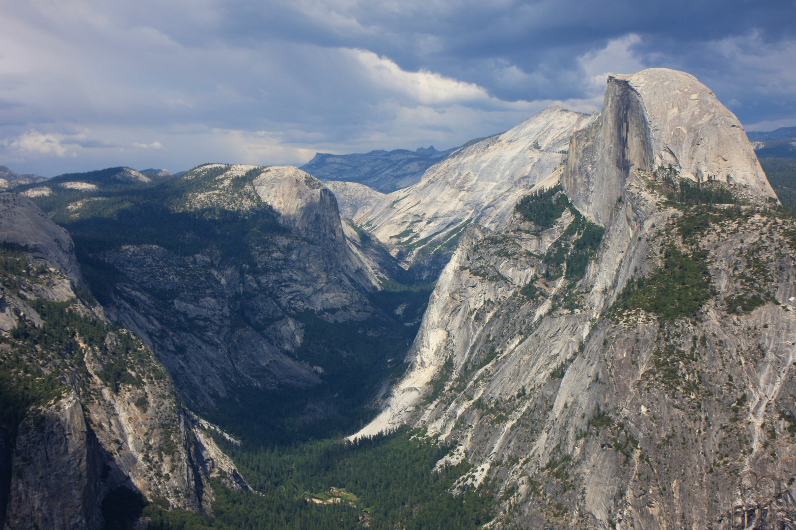 Half Dome and Yosemite Valley