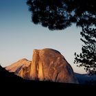 Half Dome bei Sonnenuntergang